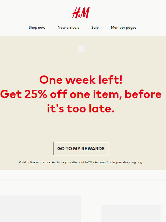 Your 25% discount expires in 7 days