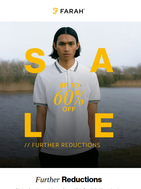Our Seasonal Sale Got Bigger. Get Up to 60% Off Selected Styles