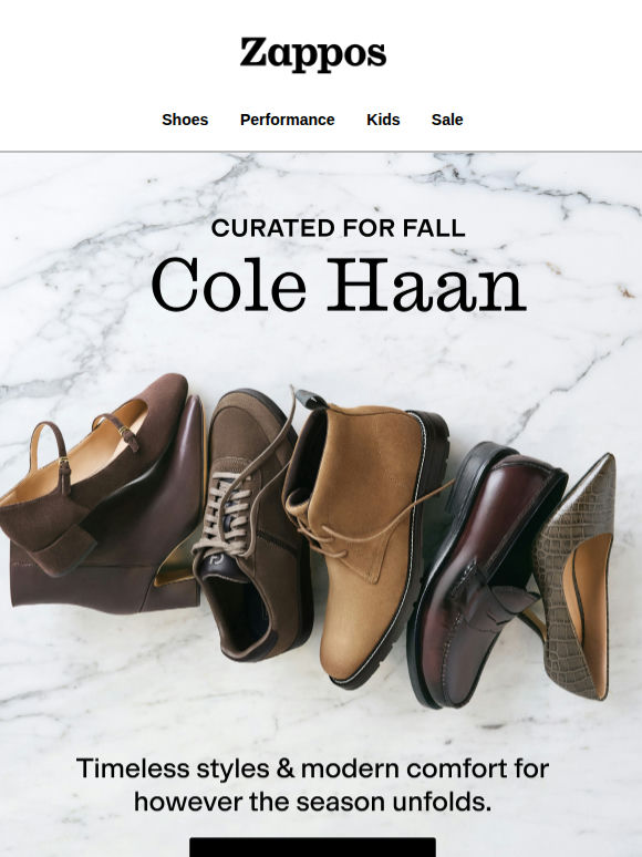 Cole Haan’s fall lineup is *so* good