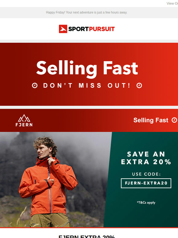 Fjern - Sale of the week