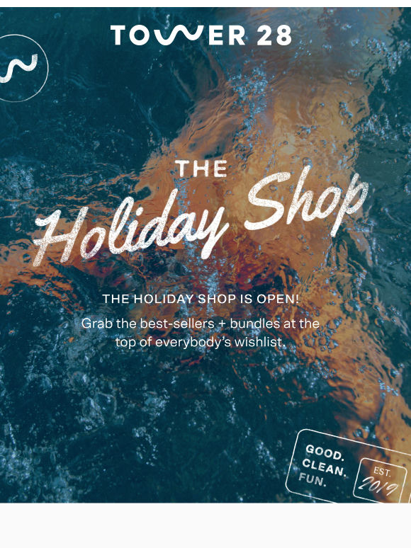 The Holiday Shop is OPEN!