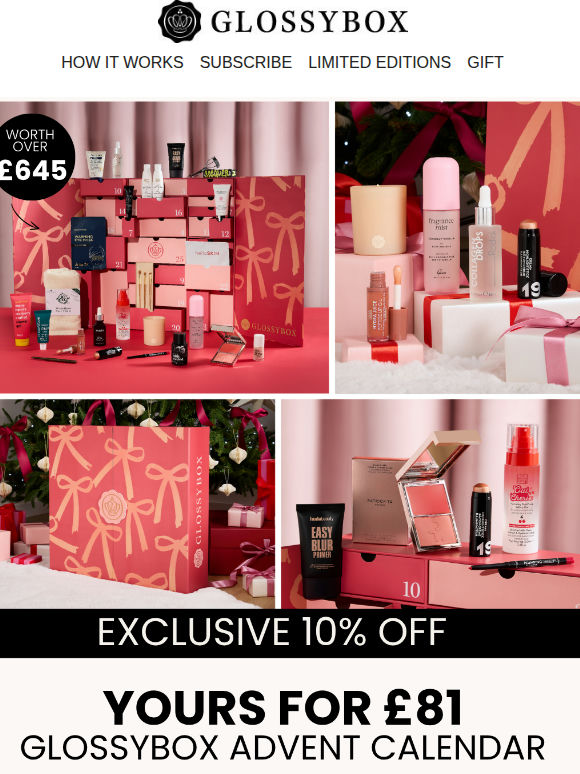 FLASH SALE: Over £645 worth of beauty for ONLY £81