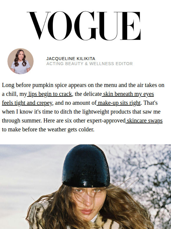 How To Prepare Your Skin For Autumn