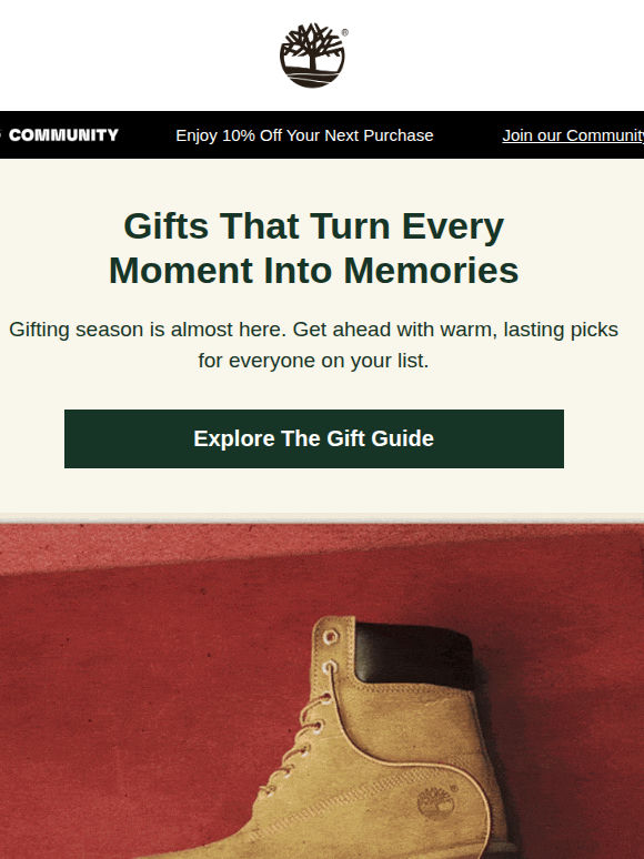 Warmth For The Holidays, Ready Early.