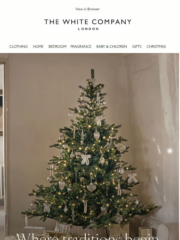 It all starts with the tree