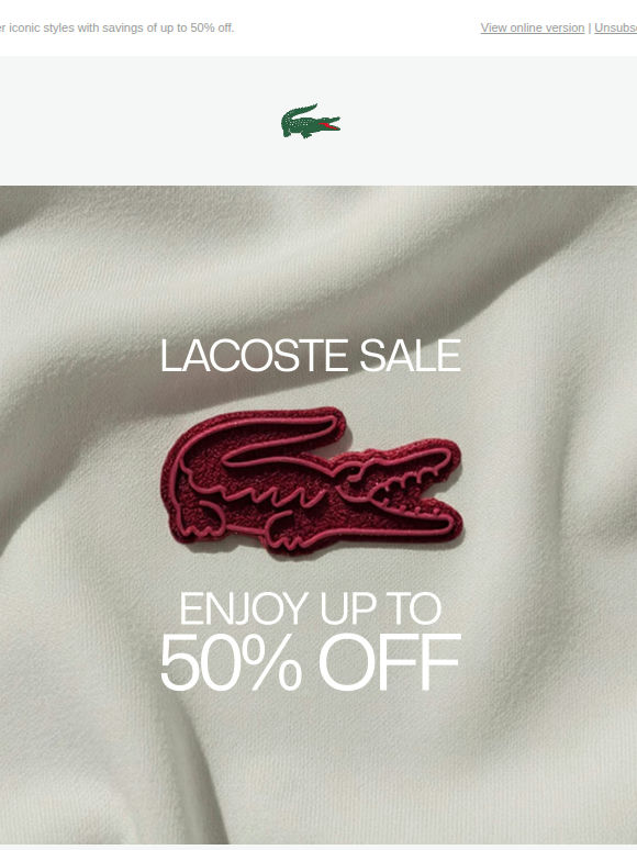 Your Favorites, on Sale
