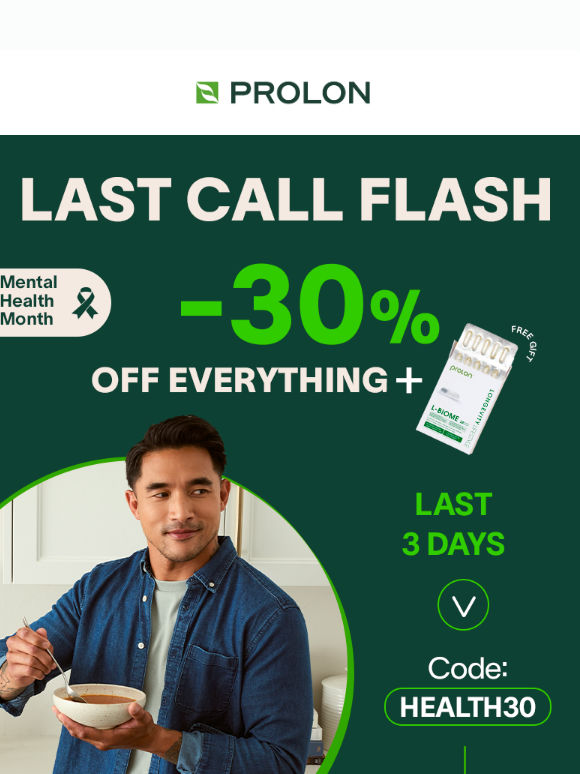 Flash: -30% until Sunday ⏳
