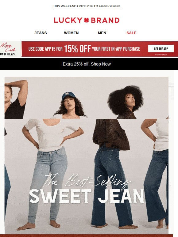 Most-Wanted: The Sweet Jean 👖(+ 30% Off Denim!)