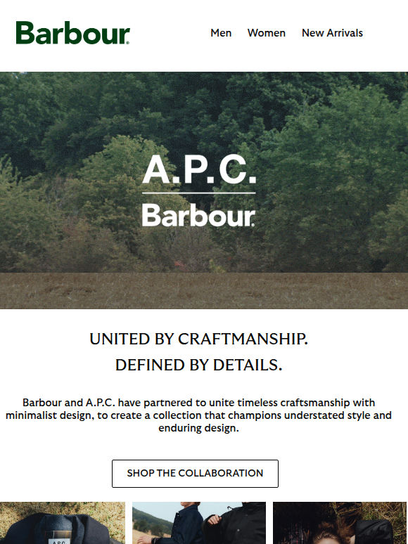 Barbour x A.P.C.