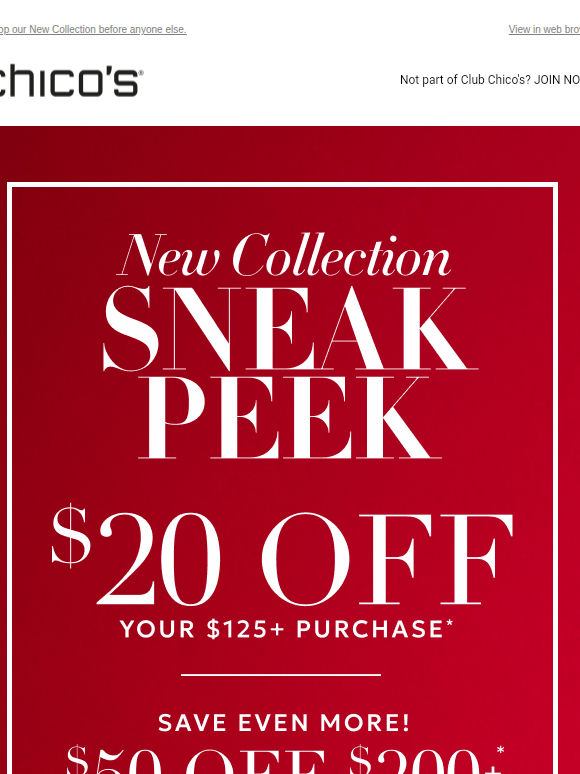 Your call: $20 or $50 off! 😍