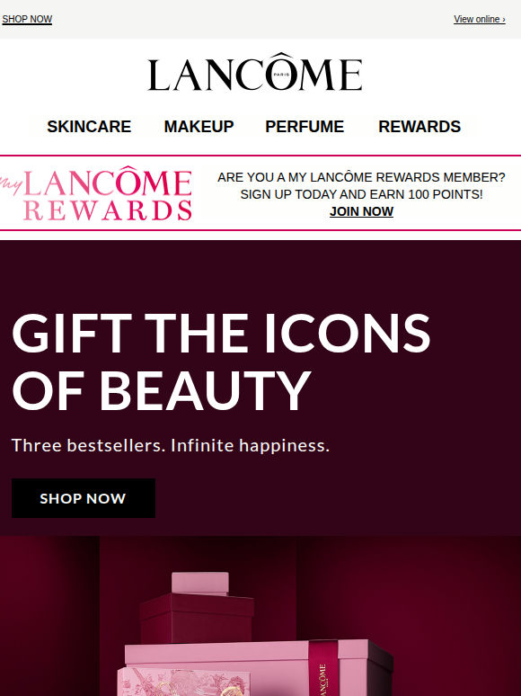 The art of gifting, à la Lancôme