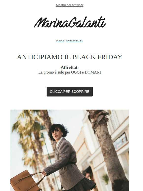  OGGI è il BLACK FRIDAY
