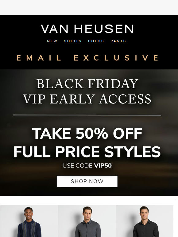 🚨 BLACK FRIDAY: 50% OFF