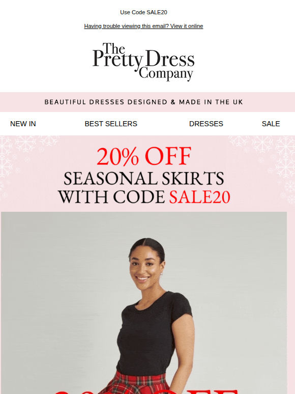 Seasonal skirts 20% Off 👏🏻