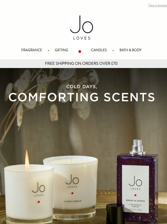 Warm scents for cold days