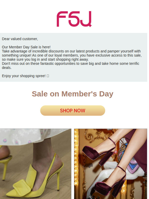 🛍️ Don't Miss Out on Our Member Day Sale - Save Big!