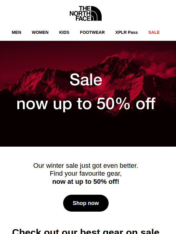 Sales now up to 50% off! 💥