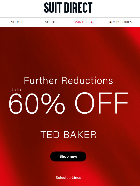 Ted Baker | Iconic suiting, Iconic prices