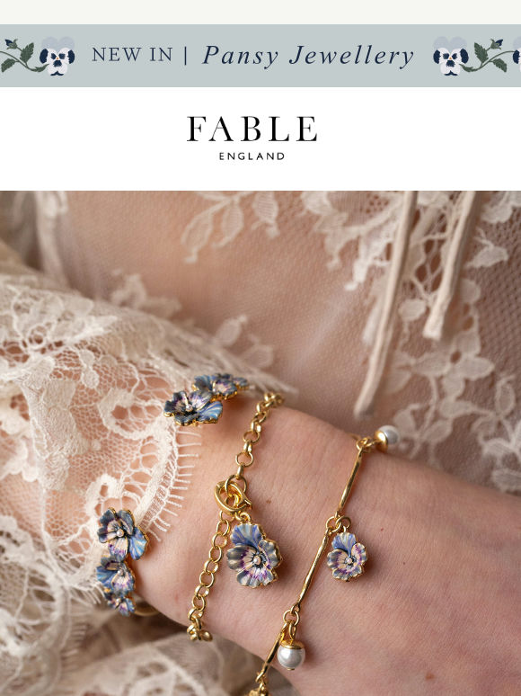 NEW IN ✨ Pansy Jewellery has landed 🌸