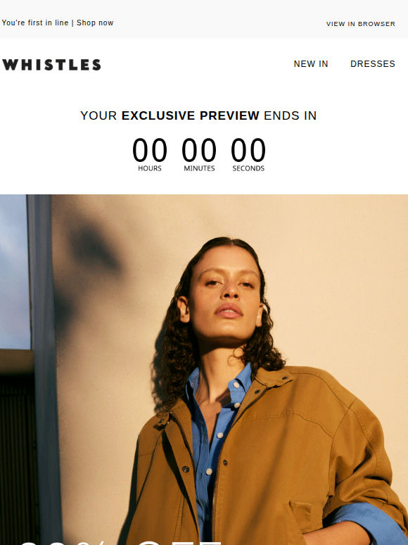 Adam, 24hr preview: 20% off everything*