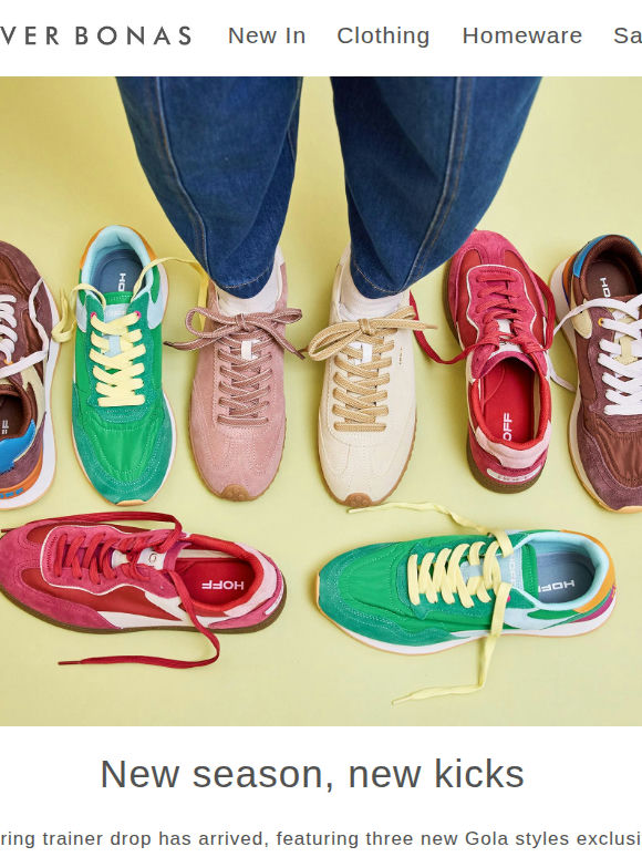 Spring trainer drop | New season, new kicks