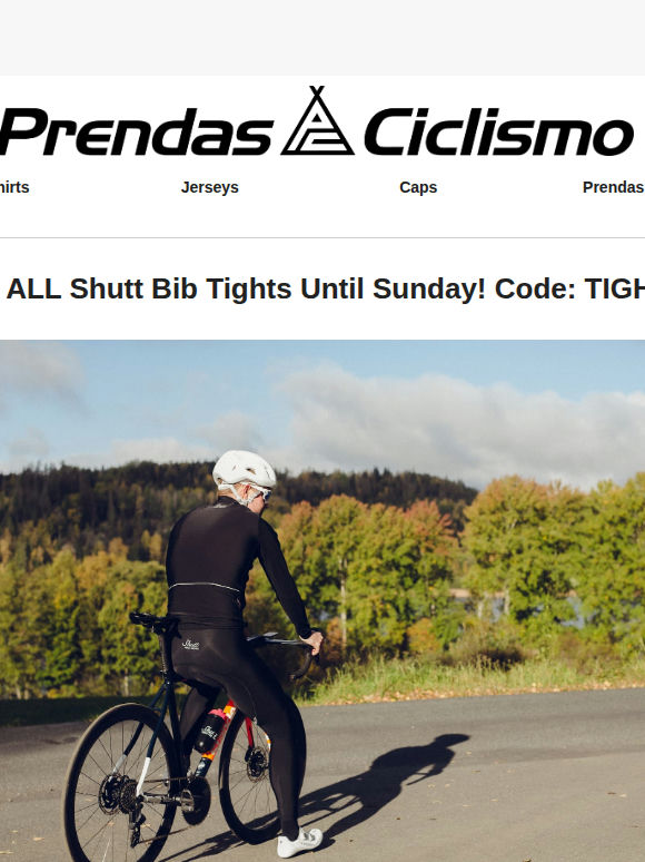 £40 off ALL Shutt Bib Tights Until Sunday! ⚡