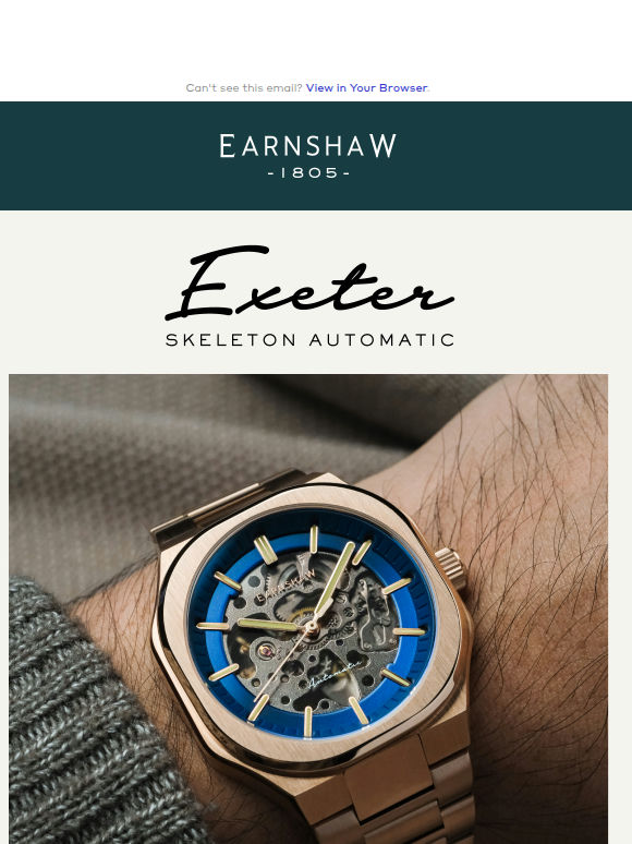 Geometry. Precision. Presence. ⌚