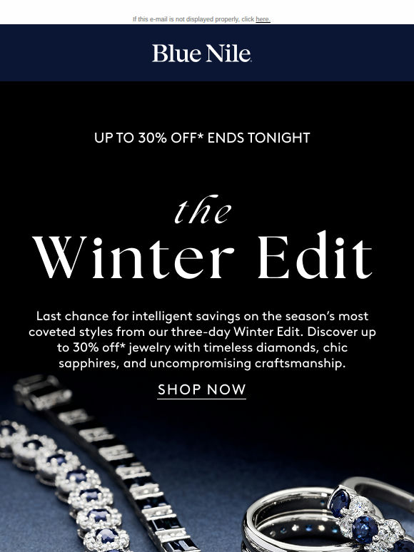  Don’t Miss Coveted Styles Up To 30% Off*