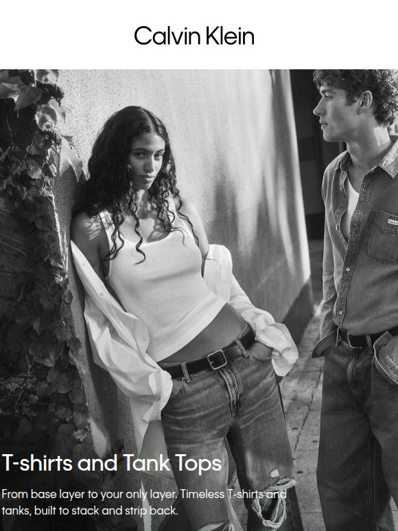 T-shirts and Tank Tops