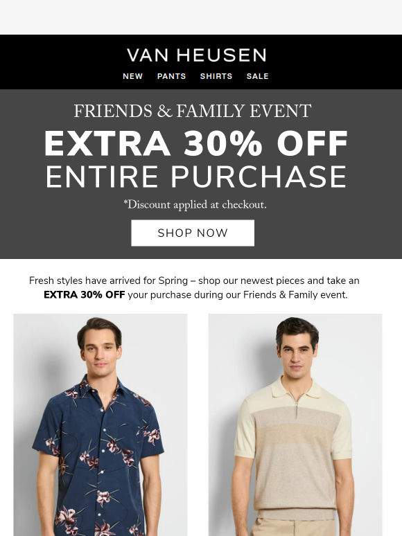 EXTRA 30% OFF your order 🛒