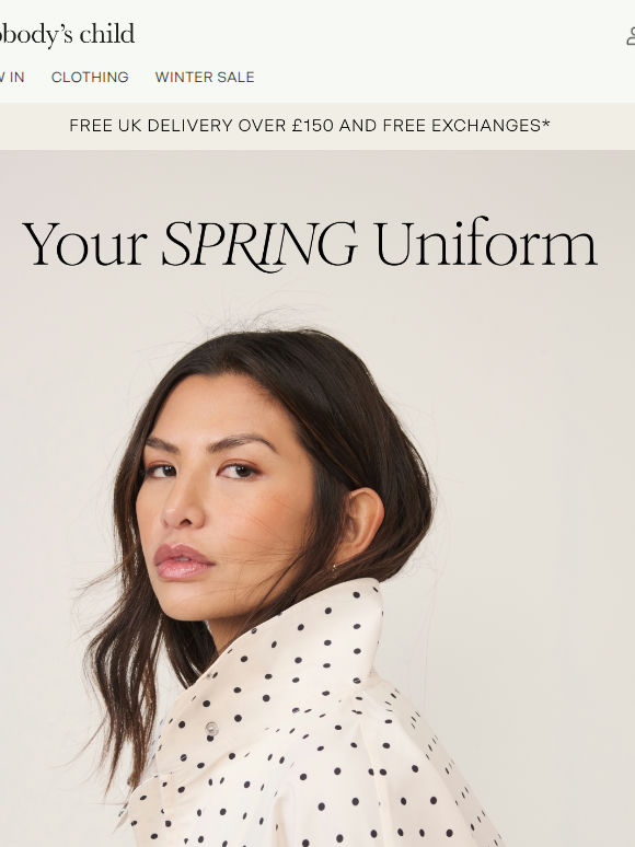 Your spring uniform