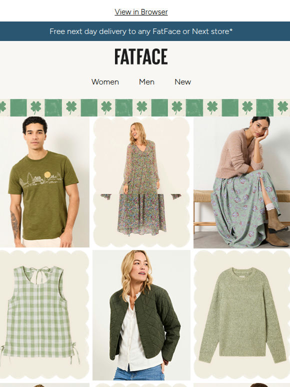 Get your green on 🍀