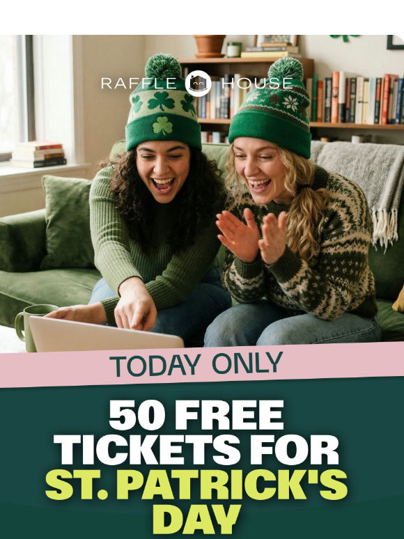 Happy St. Patrick's Day.