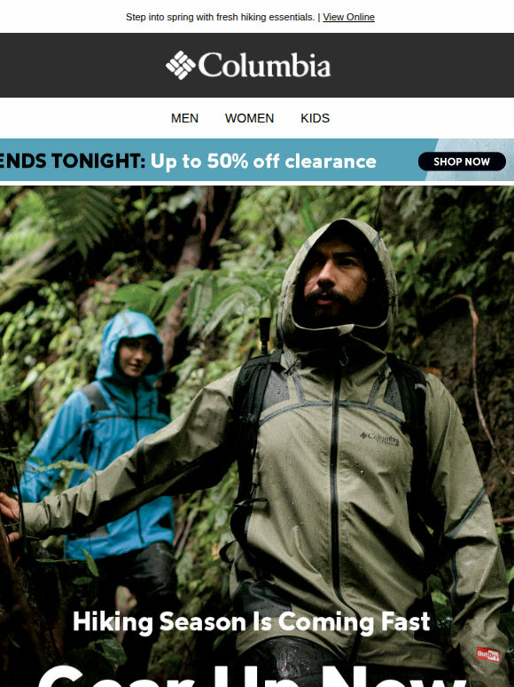 Gear up for the season ahead 🥾