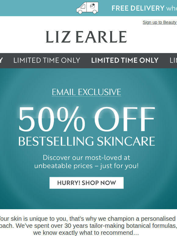 Did someone say 50% off? 😍