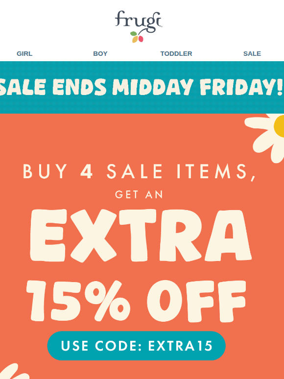 Final Hours: SALE Ends Midday TODAY 👀