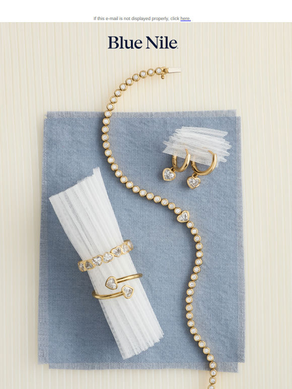 Introducing: Diamond Hearts in Sleek Bezel Settings