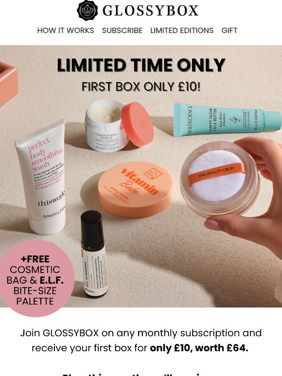 IT'S BACK: £10 First Box 💖