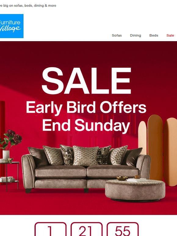 ⏰ Hurry, Early Bird Offers must end Sunday!