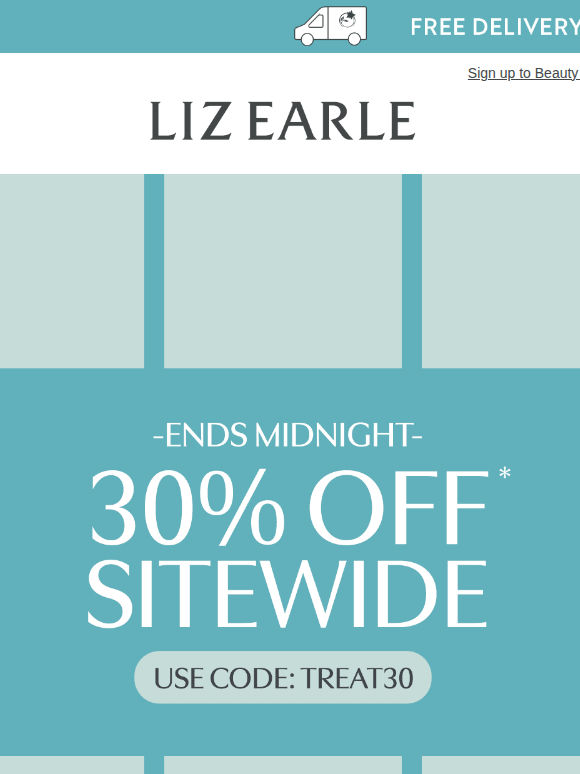 Final call: 30% OFF until midnight⚡