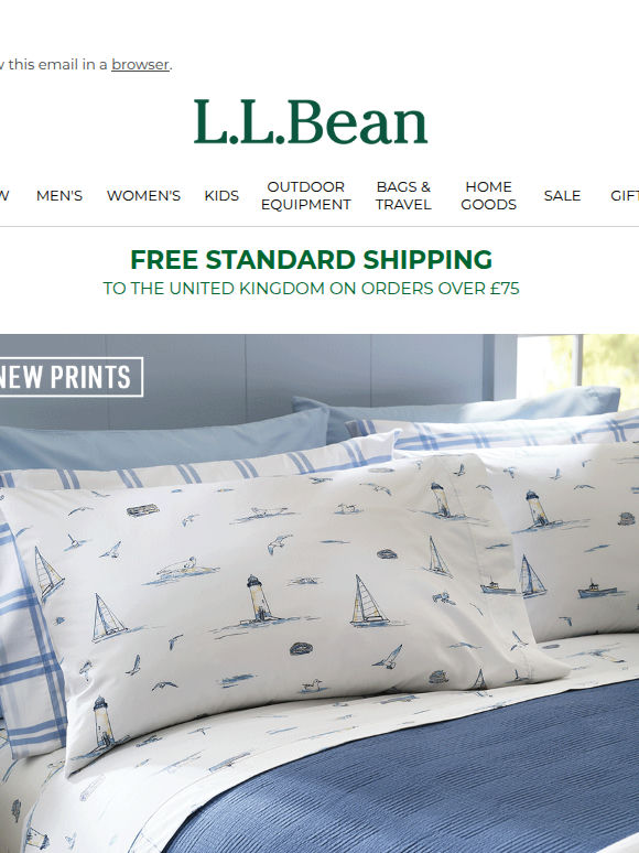NEW Percale Sheets with Dreamy Coastal Prints