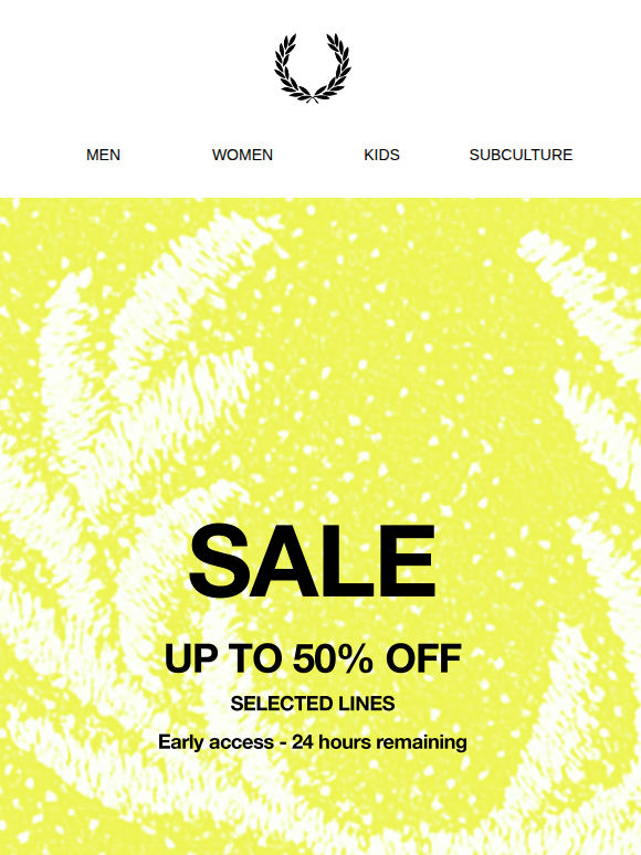 Sale Live Now: Up To 50% Off