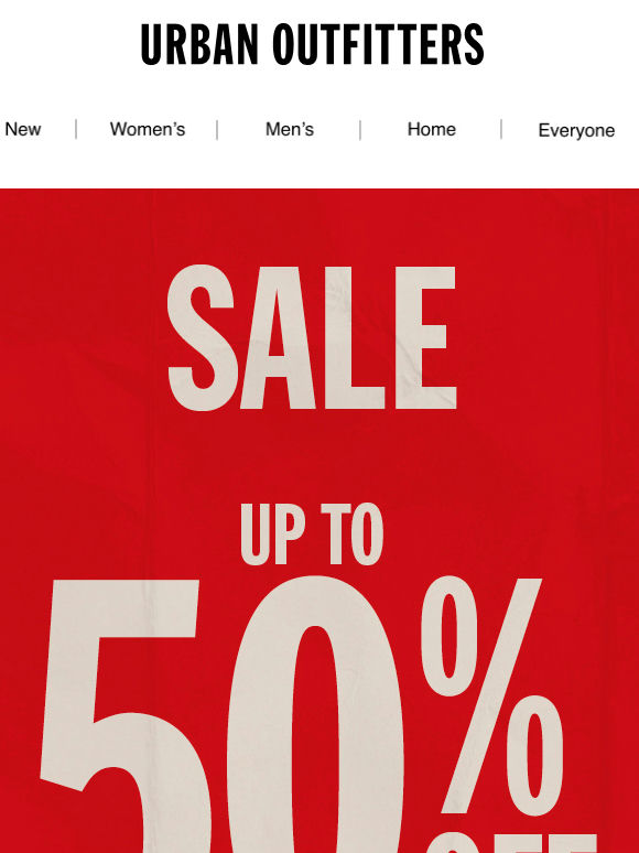 UR SUMMER FITS = UP TO 50% OFF