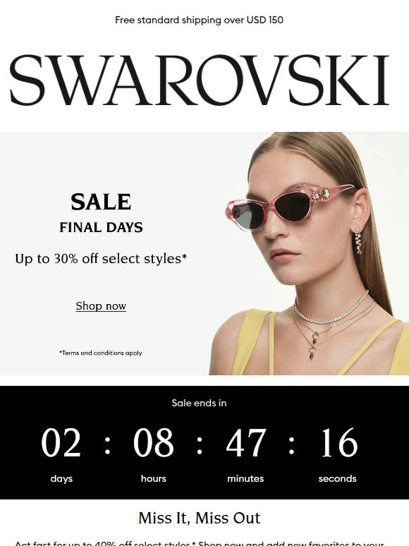 Be quick: Sale is ending soon