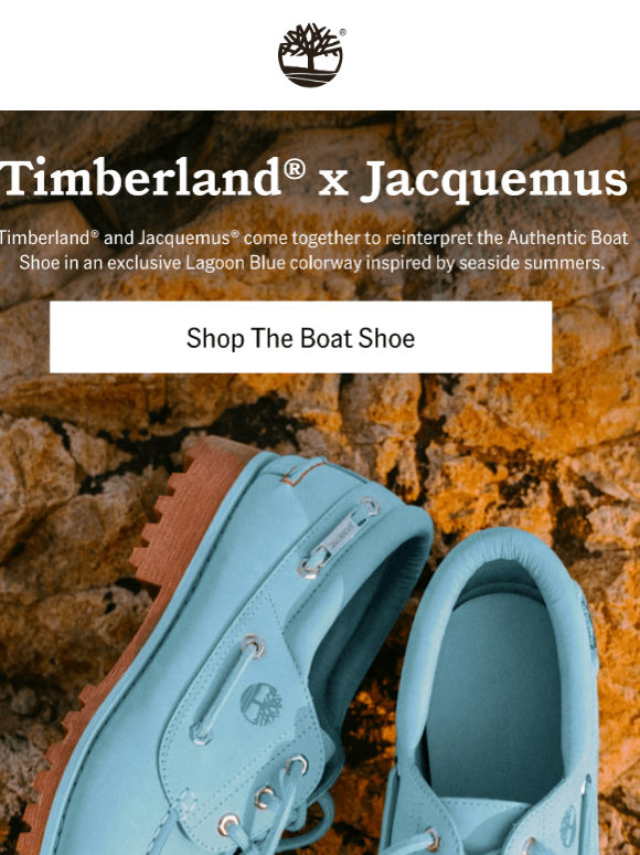 Dropping NOW: Timberland® × Jacquemus®