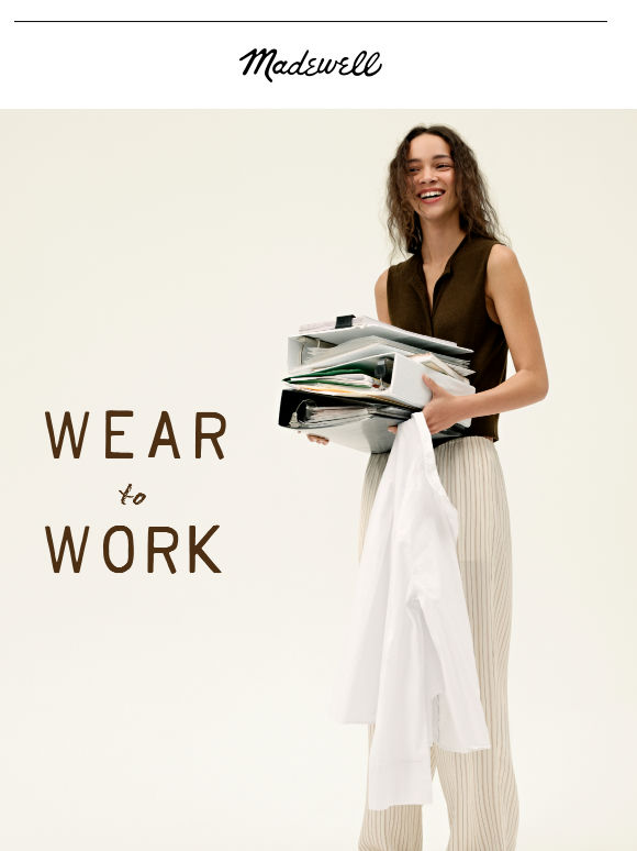Them: you can’t wear that to work
