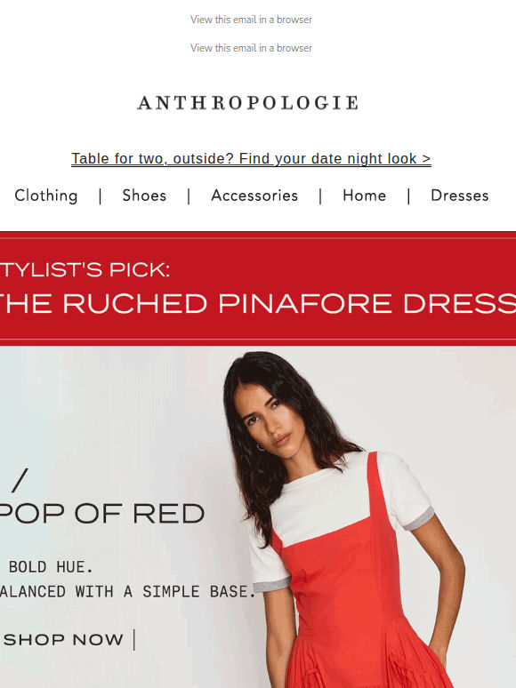 Stylist's Pick: The Ruched Pinafore Dress
