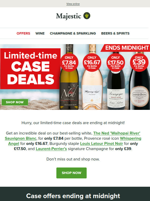 Ends midnight! Limited Case-deals