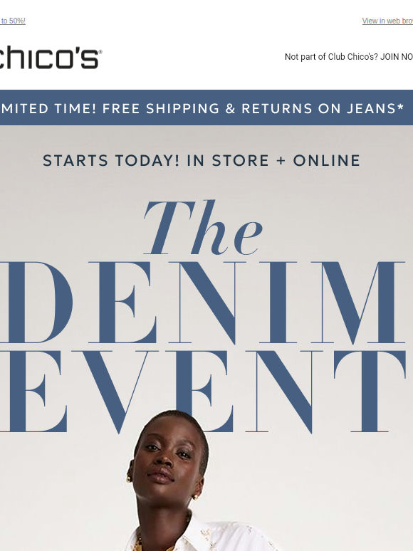 The $79 Denim Event Starts Now (Free Shipping Included)