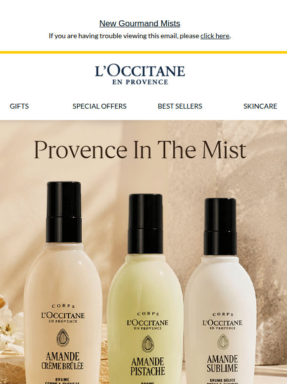 Meet the New Almond Hair & Body Mists